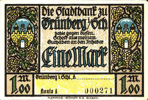 Germany, 1 Mark, 490.1a