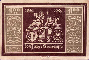 Germany, 100 Pfennig, 432.1