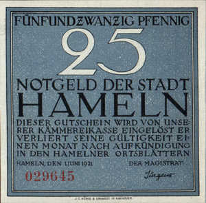 Germany, 25 Pfennig, 566.1a