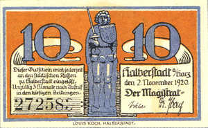 Germany, 10 Pfennig, 504.1a
