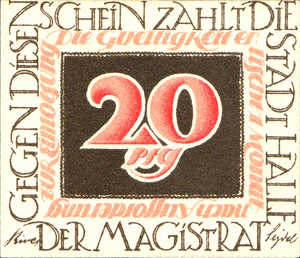 Germany, 20 Pfennig, 509.1a