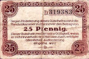 Germany, 25 Pfennig, H13.4a