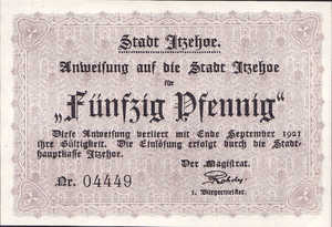 Germany, 50 Pfennig, 649.3