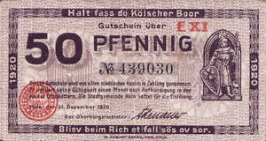 Germany, 50 Pfennig, K30.14c