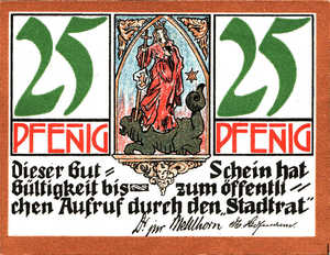 Germany, 25 Pfennig, 668.1b
