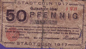 Germany, 50 Pfennig, K30.4e