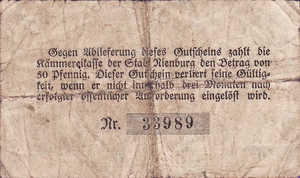 Germany, 50 Pfennig, N46.1b