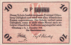 Germany, 10 Pfennig, O19.5b
