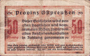 Germany, 50 Pfennig, O32.9
