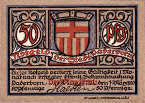 Germany, 50 Pfennig, P1.4b