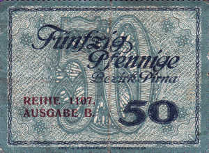 Germany, 50 Pfennig, P23.1b