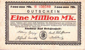 Germany, 1,000,000 Mark, 4501b