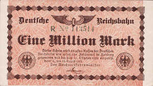 Germany, 1,000,000 Mark, S1011, 340a
