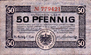 Germany, 50 Pfennig, S3.7