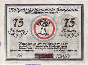 Germany, 75 Pfennig, 1309.1a