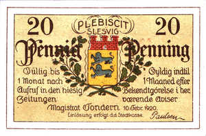 Germany, 20 Pfennig, 1329.1a