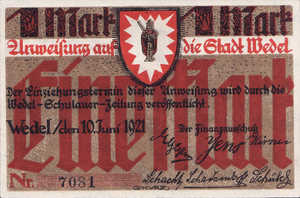 Germany, 1 Mark, 1387.2