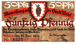 Germany, 50 Pfennig, 1387.2
