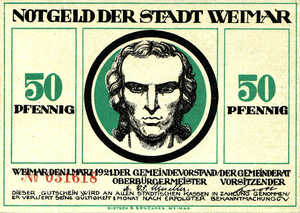 Germany, 50 Pfennig, 1398.5b