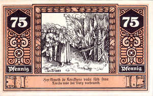 Germany, 75 Pfennig, 1433.1