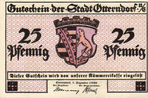 Germany, 25 Pfennig, 1039.3