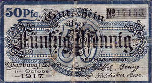 Germany, 50 Pfennig, W12.1b