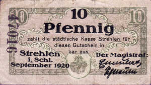 Germany, 10 Pfennig, S121.1a