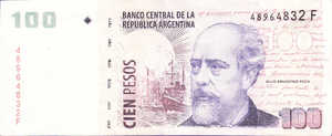 Argentina, 100 Peso, P357 Counterfeit
