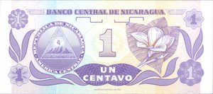 Nicaragua, 1 Centavo, P167