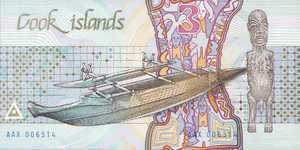 Cook Islands, The, 3 Dollar, P3a