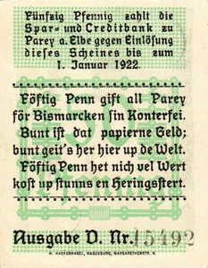 Germany, 50 Pfennig, 1047.3