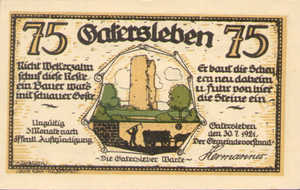 Germany, 75 Pfennig, 409.1