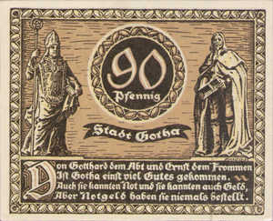 Germany, 90 Pfennig, 456.8a