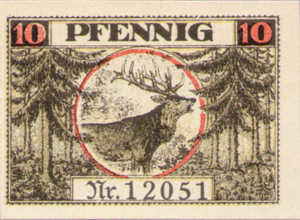 Germany, 10 Pfennig, 462.1