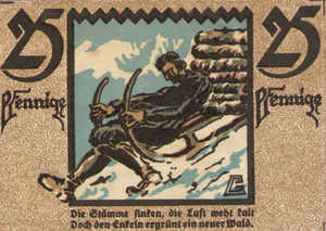 Germany, 25 Pfennig, 612.1