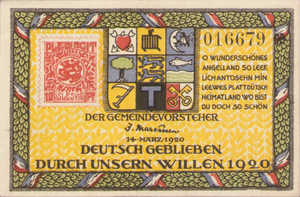 Germany, 1 Mark, 624.2a