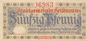 Germany, 50 Pfennig, H21.4b