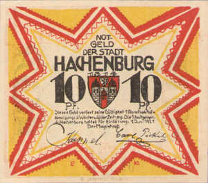 Germany, 10 Pfennig, 498.1a