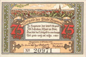 Germany, 75 Pfennig, 500.1a