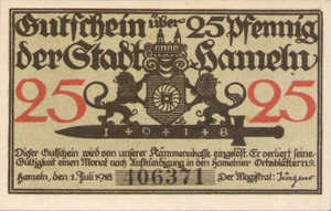 Germany, 25 Pfennig, H8.4a