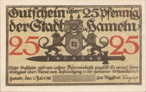 Germany, 25 Pfennig, H8.4e