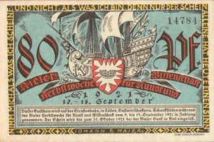 Germany, 80 Pfennig, 696.2a