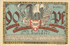 Germany, 90 Pfennig, 696.2a