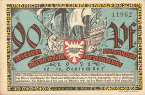 Germany, 90 Pfennig, 696.2a