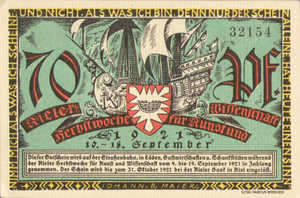 Germany, 70 Pfennig, 696.1a