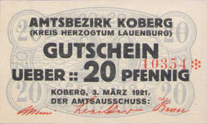 Germany, 20 Pfennig, 713.1a
