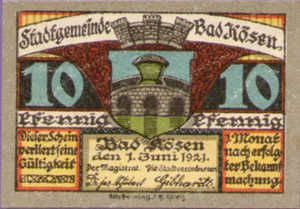 Germany, 10 Pfennig, 734.1a