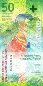 Switzerland, 50 Franc, PNew