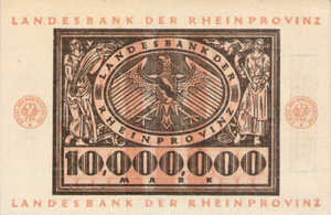 Germany, 10,000,000 Mark, 1166l