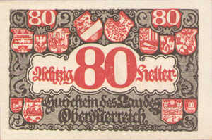Austria, 80 Heller, FS 692III